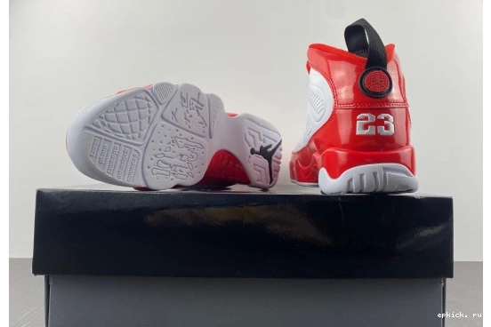 Cheap EP Retro 9 302370-160 Gym 302370-160 Jordan White Red 0106